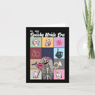 Cartão Noiva Halloween Na Minha Noiva Era Noiva De Casame