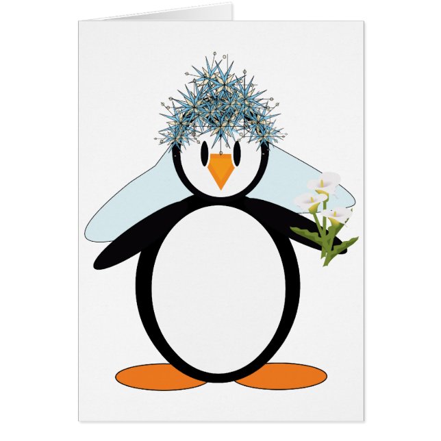 Cartão Noiva-Pengo (Frente)