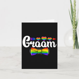 Cartão Noivado De Casamento Do Solteiro Do Orgulho Lgbt D