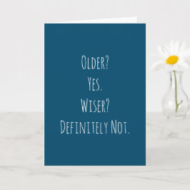 Cartão Noivado Mais Velho Engraçado