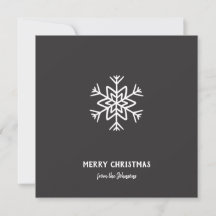 Nome da Família Personalizado Feliz Natal Floco de