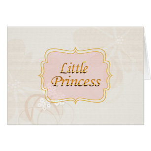 Cartão Nome de etiqueta da Princesa Pequena