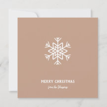 Nome de Família Personalizado Feliz Natal Floco de