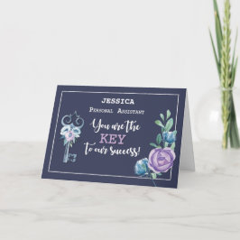 Cartão Nome Personalizado Admin Pro do Assistente Persona