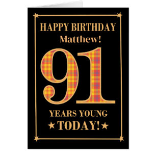 Cartão Nome Personalizado ou Relação 91rua Aniversário Pl