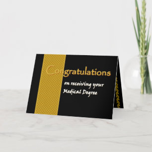 Cartão NOME PERSONALIZADO Parabéns Diploma Médico V02