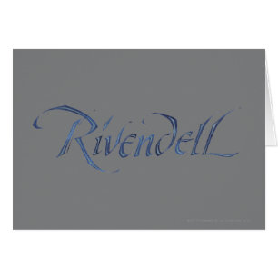 Cartão Nome Rivendell Textuturado