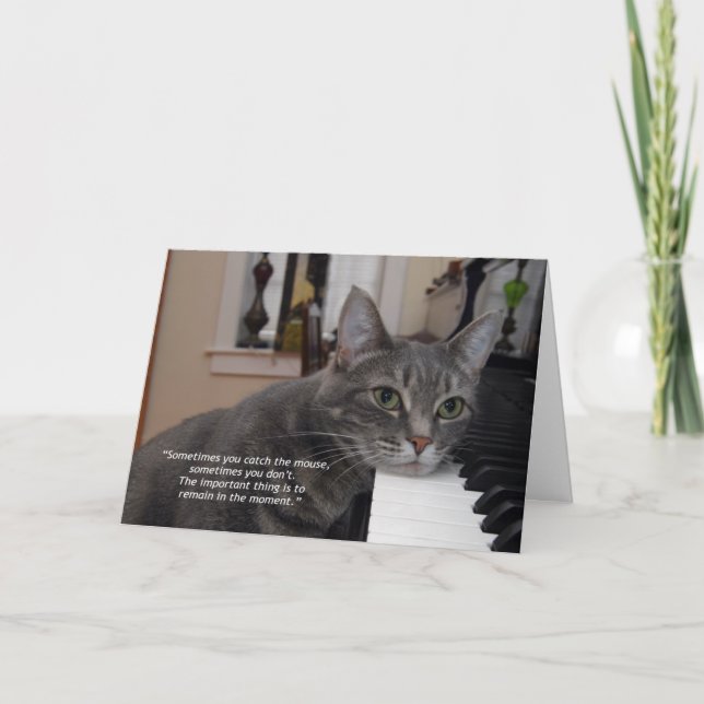 Cartão Nora Cotação 7"x5" Folheto de Saudação (Frente)