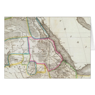 Cartão Nordeste da África