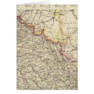 Cartão Nordeste da França