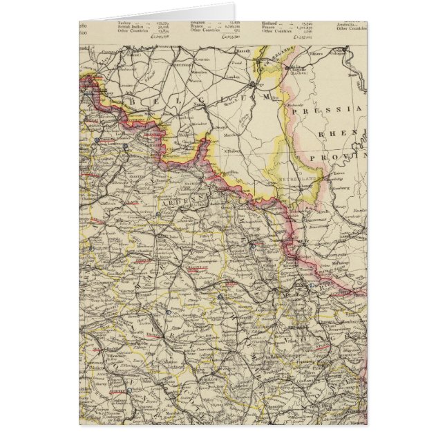 Cartão Nordeste da França (Frente)