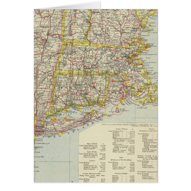 Cartão Nordeste dos Estados Unidos 2 (Frente)