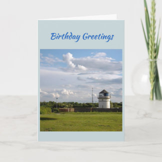 Cartão Norfolk Lighthouse Birthday Card