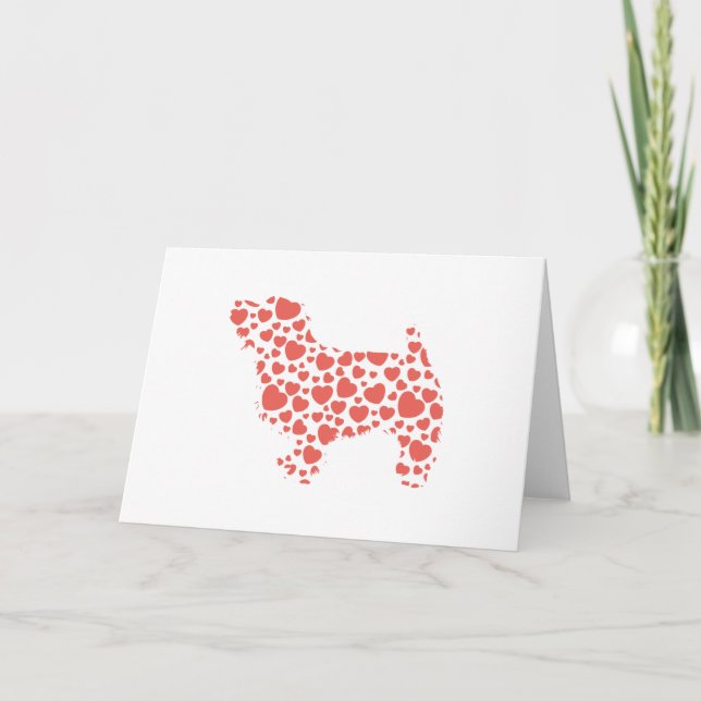 Cartão Norfolk Terrier (Frente)