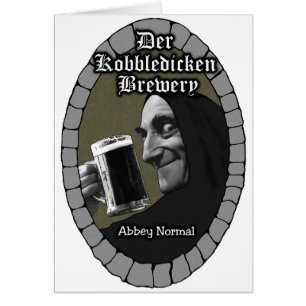 Cartão normal da abadia