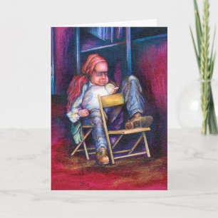 Cartão Norman prefere desenhar no seu GC do sono