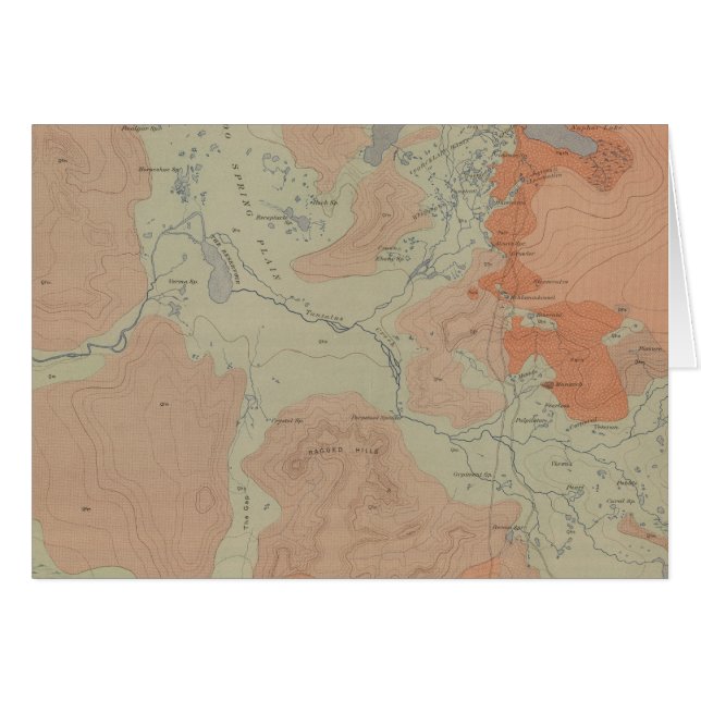 Cartão Norris Geyser Basin (Frente Horizontal)