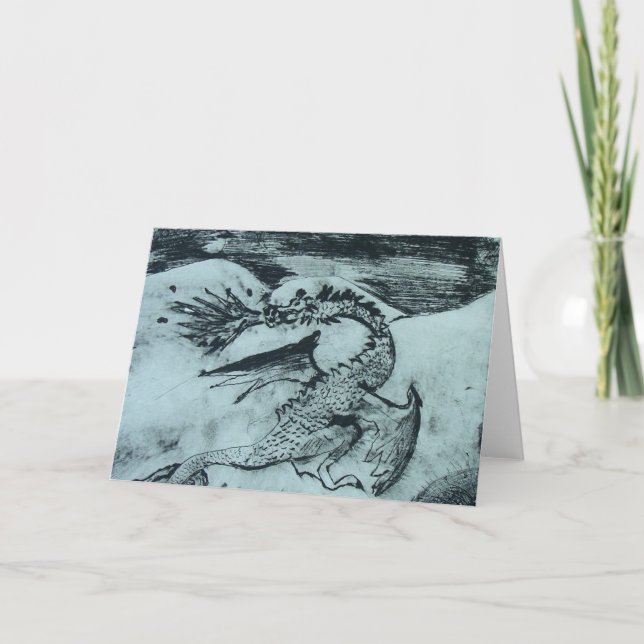 Cartão Norse Dragon (Frente)