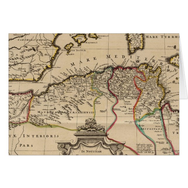 Cartão Norte de África 3 (Frente Horizontal)