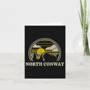Cartão North Conway New Hampshire Nh Shirt Vintage Hiki