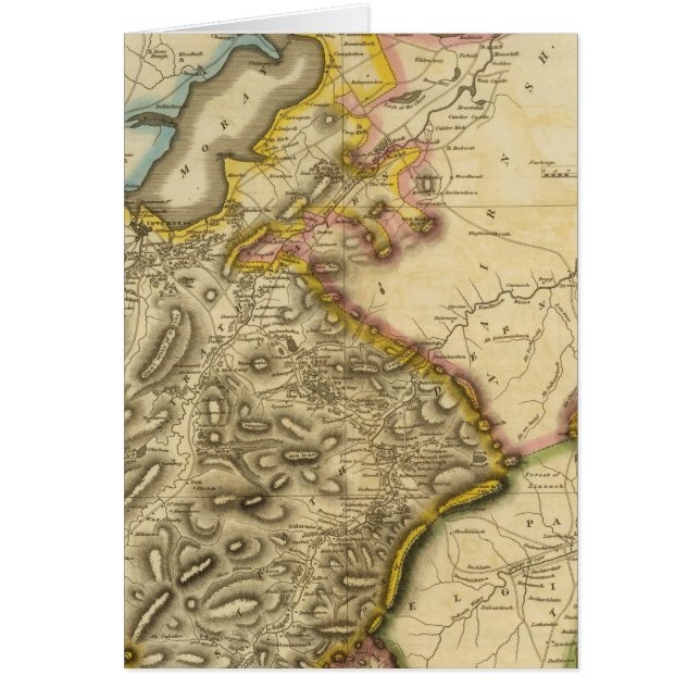 Cartão North Inverness Shire 2 (Frente)