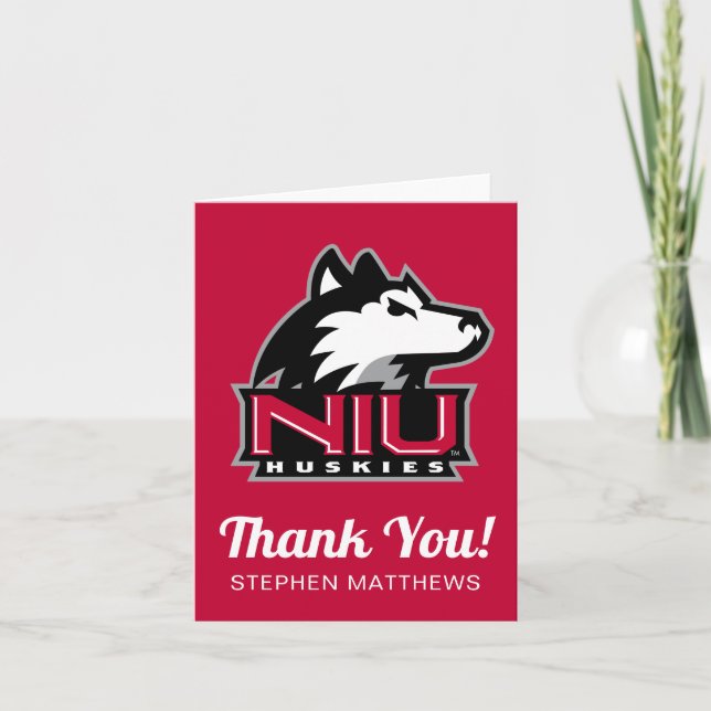 Cartão Northern Illinois Huskies | Graduation (Frente)