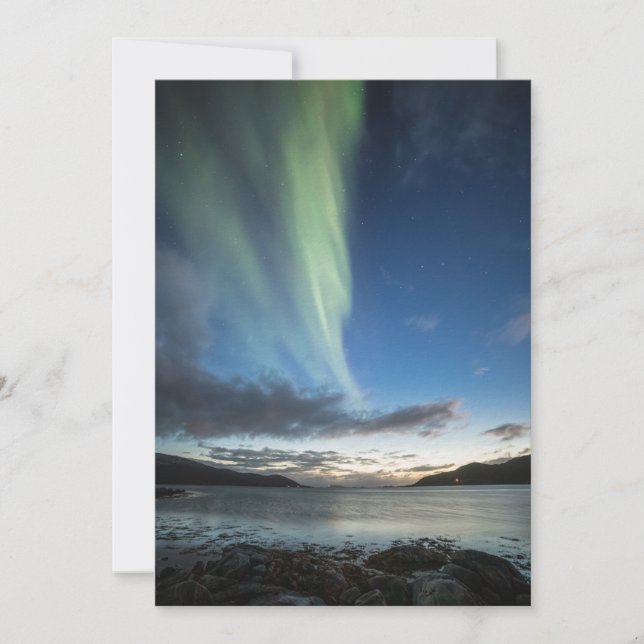 Cartão Northern Lights in Norway (Frente)