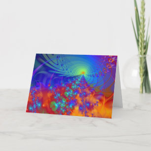 Cartão "Northern Lights Number Two" ~ Greeting Card