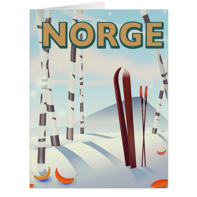 Cartão Noruega (Frente)