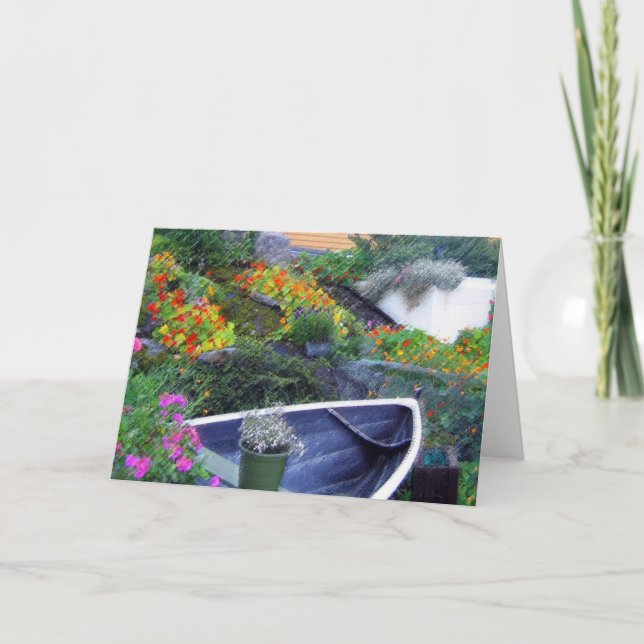 Cartão "Norwegian Garden" (Frente)