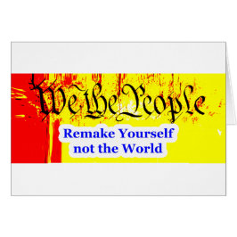 Cartão Nós, As Pessoas, Nos Remombamos Do MUSEU Zazzle Gi