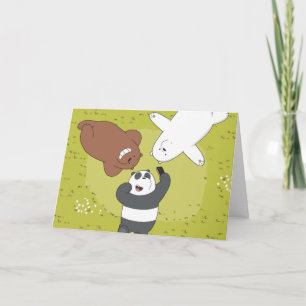 Cartão Nós Bare Bears - #SquadMeta