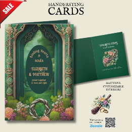 CARTÃO NÓS CELTICOS IRLANDESES PERSONALIZADOS PARA MANIPU