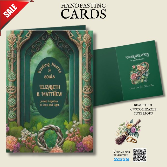 CARTÃO NÓS CELTICOS IRLANDESES PERSONALIZADOS PARA MANIPU (Criador carregado)