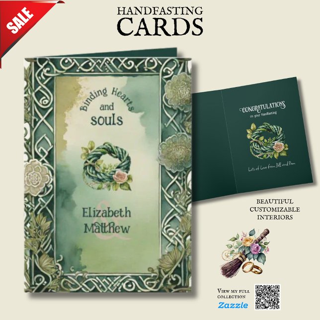 CARTÃO NÓS CELTICOS IRLANDESES PERSONALIZADOS PARA MANIPU (Criador carregado)