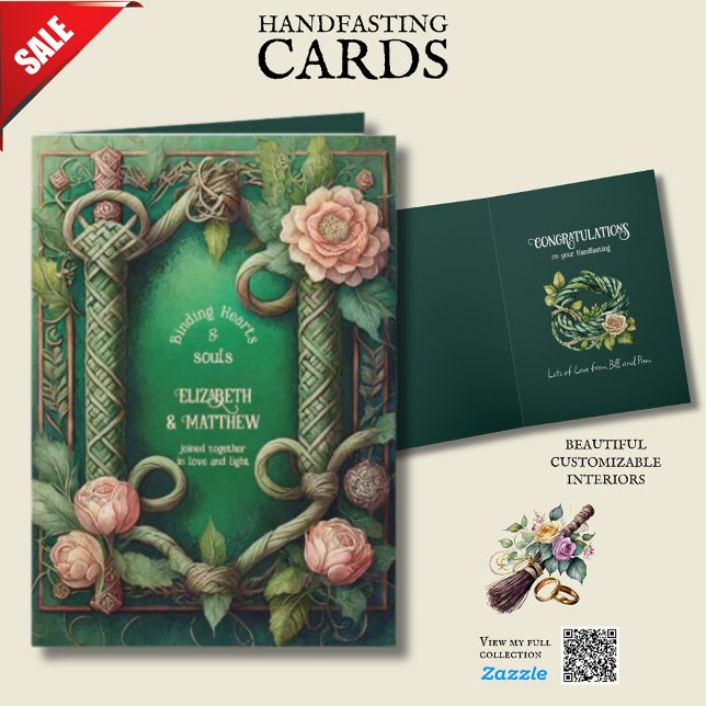 CARTÃO NÓS CELTICOS IRLANDESES PERSONALIZADOS PARA MANIPU (Criador carregado)