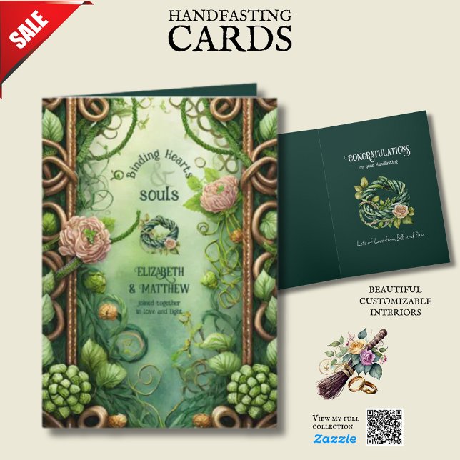 CARTÃO NÓS CELTICOS IRLANDESES PERSONALIZADOS PARA MANIPU (Criador carregado)