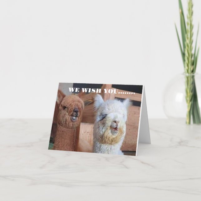 CARTÃO **NÓS** DESEJAMOS **VOCÊ** O MELHOR ANIVERSÁRIO DE (Frente)