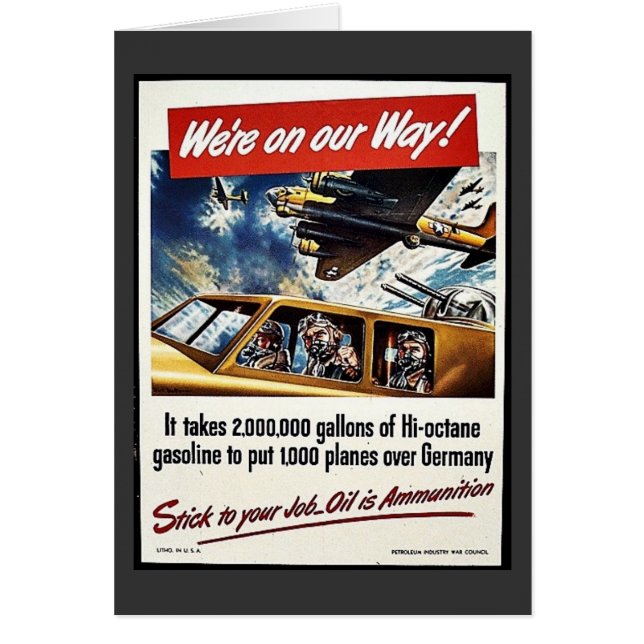 Cartão Nós estamos em nossa maneira (Frente)