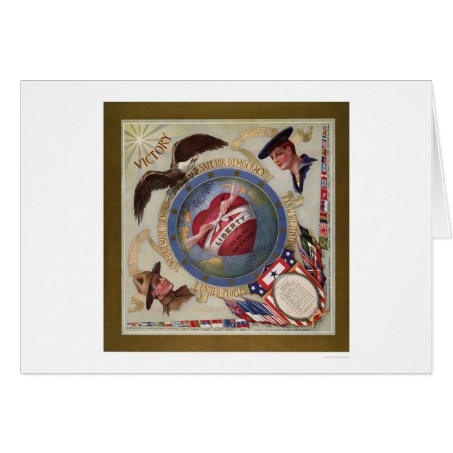 Cartão Nós fizemos o cofre forte do mundo para a (Frente Horizontal)