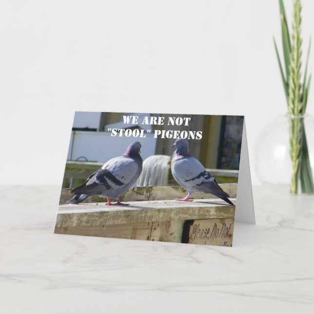 CARTÃO NÓS NÃO SOMOS PIGERES DE ROUBO (Frente)