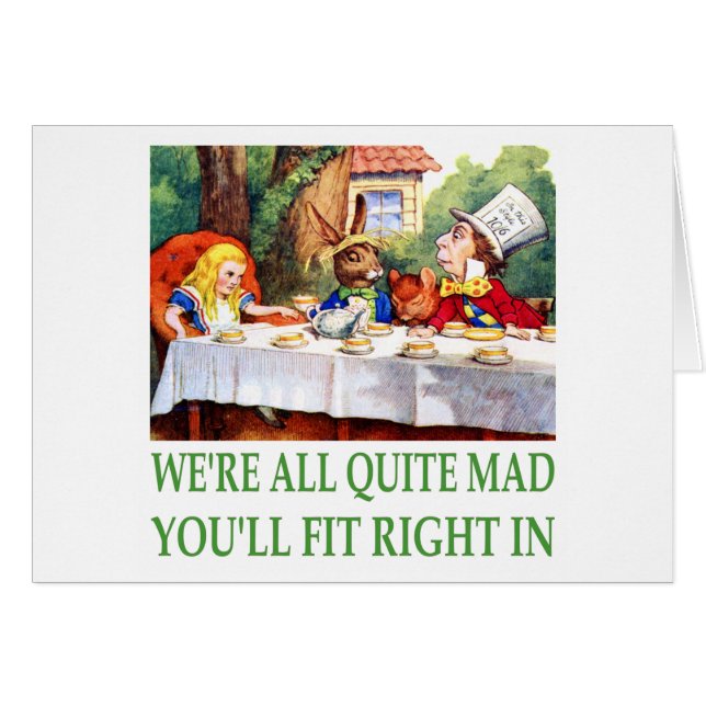 Cartão Nós somos todo o bastante louco, você caberemos (Frente Horizontal)