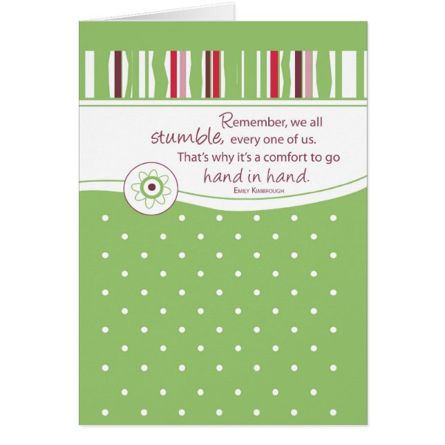 Cartão Nós Todos Trocamos (Frente)