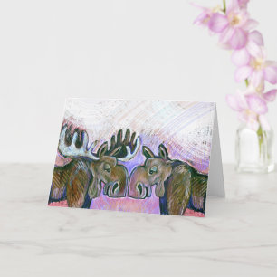 Cartão Nose Knows - Moose Edition