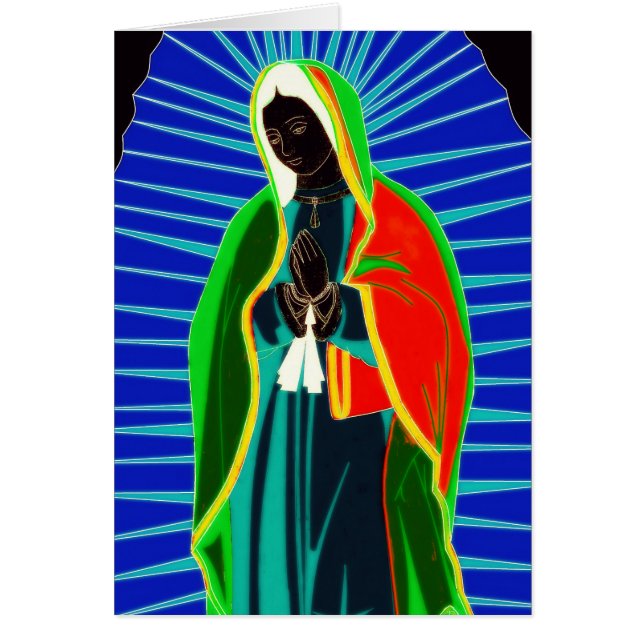 Cartão nossa dama de guadalupe (Frente)