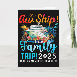 Cartão Nossa Que É Uma Viagem Em Família 2025 Roupas De F