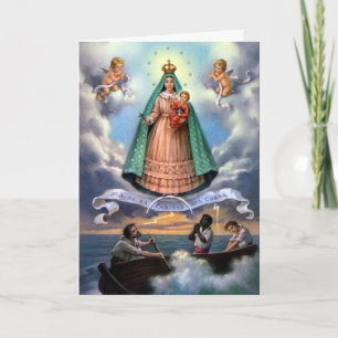 Cartão Nossa Senhora da Caridade - Padroeira de Cuba