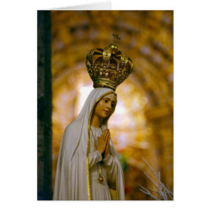 Cartão Nossa Senhora da Fátima