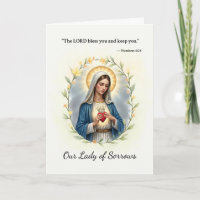 Nossa Senhora das Dores Paz e Bênçãos de Deus