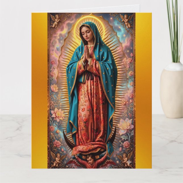 Cartão Nossa Senhora de Guadalupe (Frente)